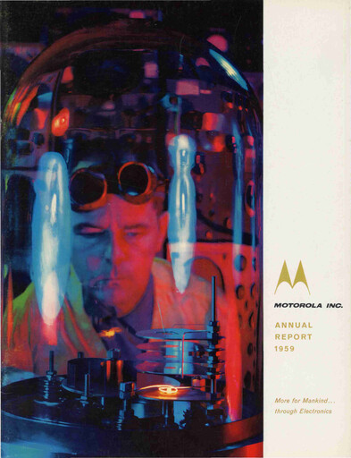 Thumbnail Motorola Solutions
 Annual Report 1959
