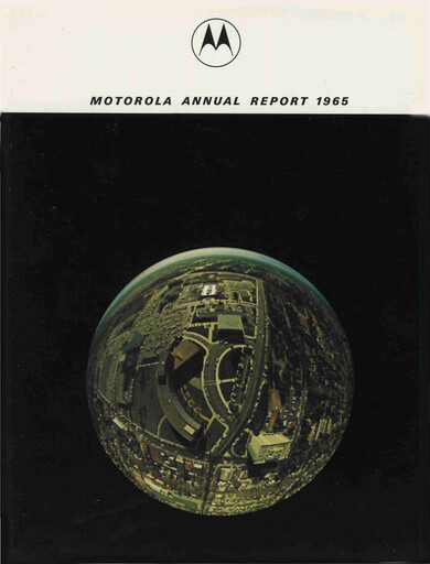 Thumbnail Motorola Solutions
 Annual Report 1965