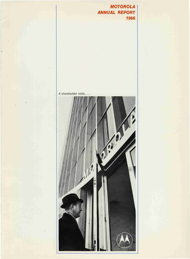 Thumbnail Motorola Solutions
 Annual Report 1966