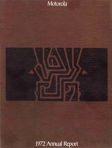 Thumbnail Motorola Solutions
 Annual Report 1972