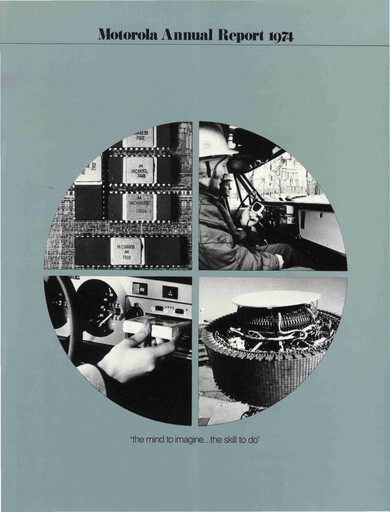 Thumbnail Motorola Solutions
 Annual Report 1974