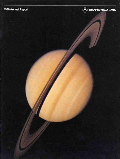 Thumbnail Motorola Solutions
 Annual Report 1980