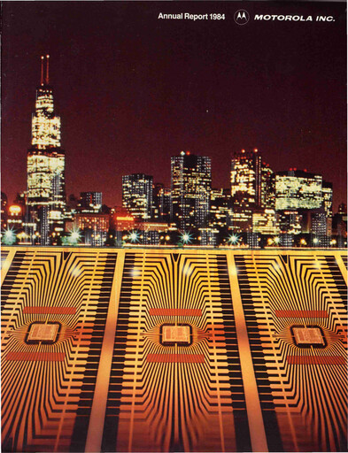 Thumbnail Motorola Solutions
 Annual Report 1984