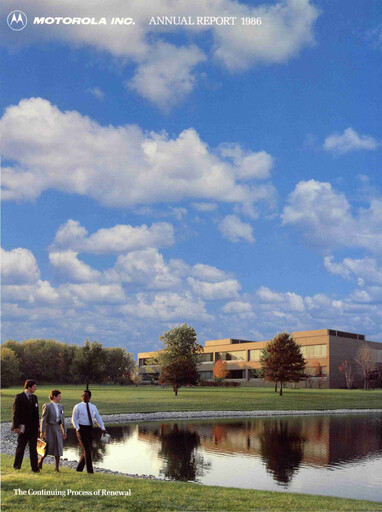 Thumbnail Motorola Solutions
 Annual Report 1986