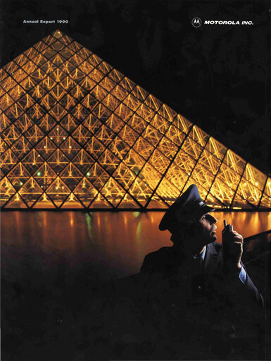 Thumbnail Motorola Solutions
 Annual Report 1990