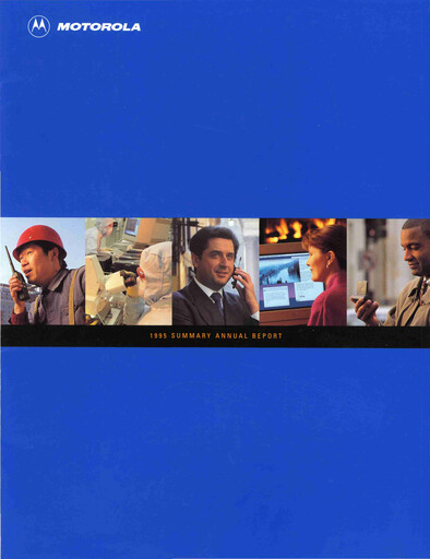 Thumbnail Motorola Solutions
 Annual Report 1995