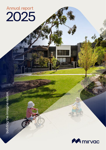 Thumbnail Mirvac Group Annual Report 2025