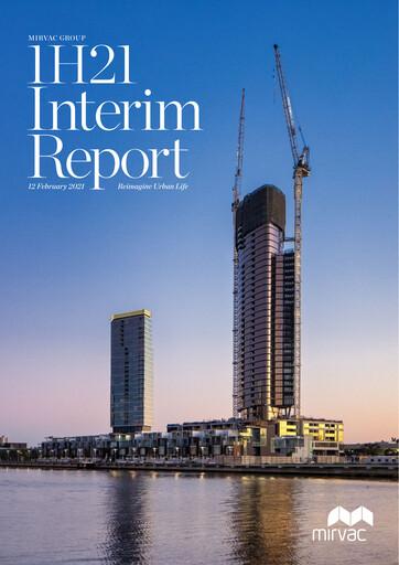 Thumbnail Mirvac Group Half-year Report 2021-h1