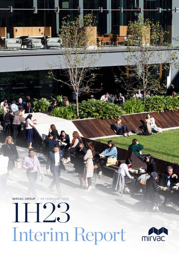 Miniature Mirvac Group Rapport semestriel 2023-h1