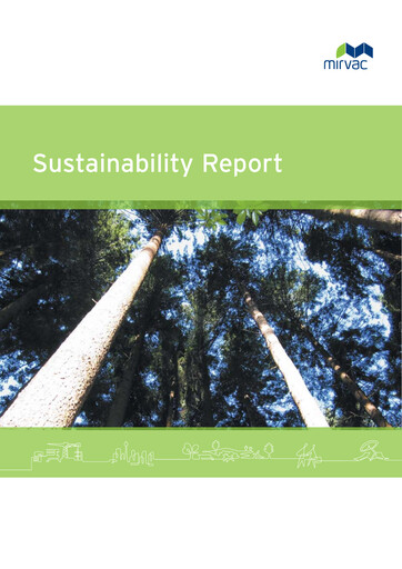 Miniature Mirvac Group Rapport de durabilité 2006