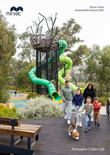 Miniature Mirvac Group Rapport de durabilité 2021