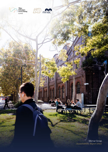 Miniature Mirvac Group Rapport de durabilité 2022