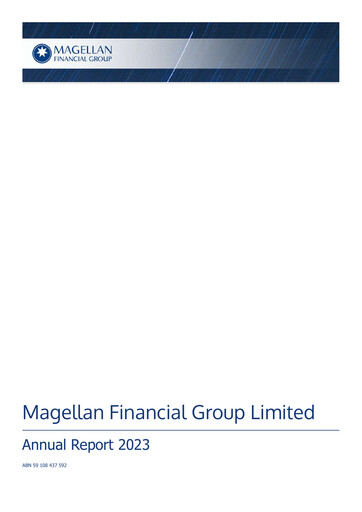Thumbnail Magellan Financial Group Annual Report 2023