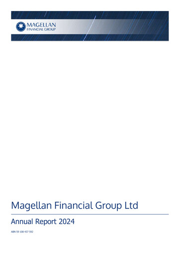 Thumbnail Magellan Financial Group Annual Report 2024