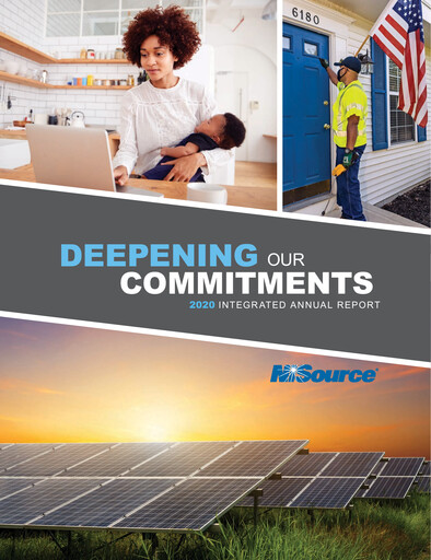 Thumbnail NiSource
 Annual Report 2020