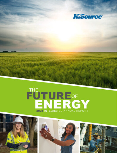 Thumbnail NiSource
 Annual Report 2021
