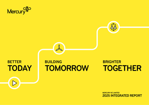 Thumbnail Mercury NZ Annual Report 2025