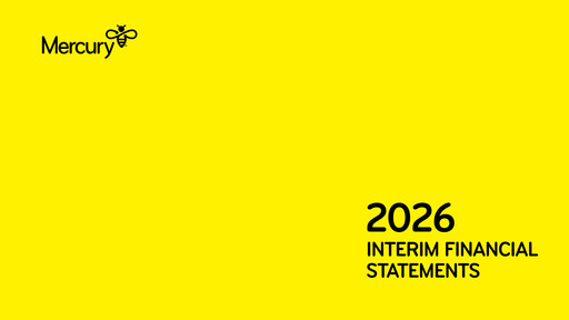 Thumbnail Mercury NZ Half-year Report 2026-h1