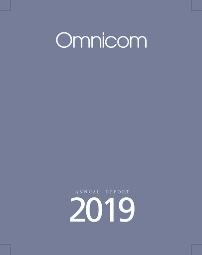Vorschaubild Omnicom Group Jahresbericht 2019