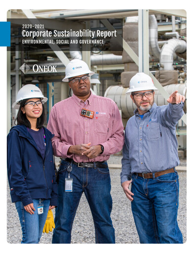 Thumbnail Oneok Sustainability Report 2020-2021