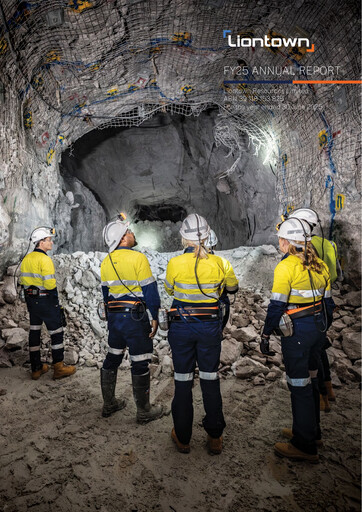 Thumbnail Liontown Resources
 Annual Report 2025