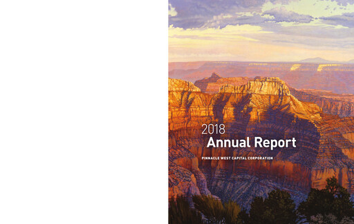 Thumbnail Pinnacle West Capital
 Annual Report 2018