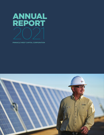 Thumbnail Pinnacle West Capital
 Annual Report 2021