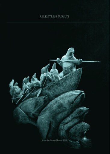 Thumbnail Sprott Inc Annual Report 2008
