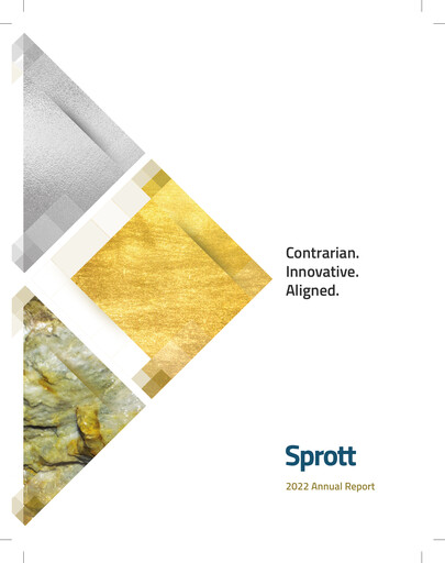 Thumbnail Sprott Inc Annual Report 2022