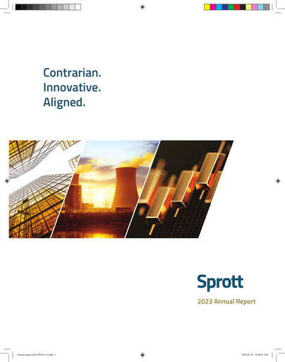 Thumbnail Sprott Inc Annual Report 2023