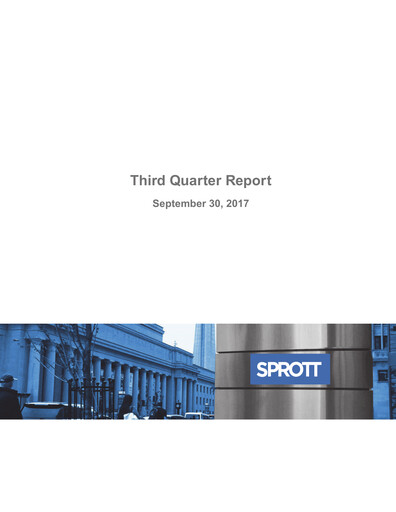 Thumbnail Sprott Inc Quarterly Report 2017-q3