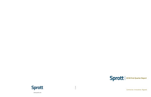 Thumbnail Sprott Inc Quarterly Report 2018-q1