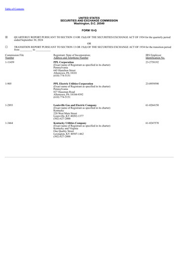Miniature PPL Rapport trimestriel 2024-q3