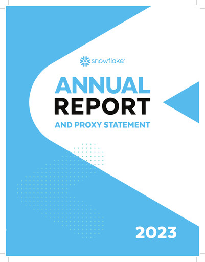Thumbnail Snowflake Annual Report 2023