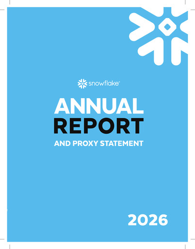 Thumbnail Snowflake Annual Report 2026