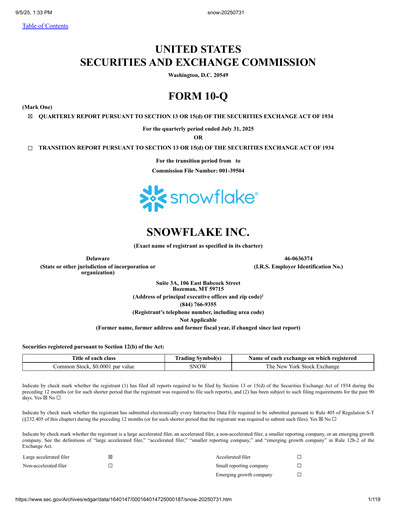 Thumbnail Snowflake Quarterly Report 2026-q2