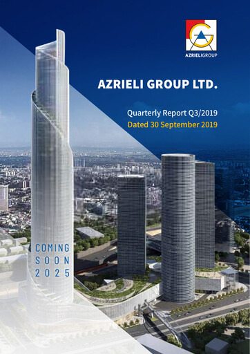 Thumbnail Azrieli Group
 Quarterly Report 2019-q3