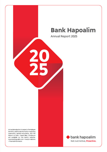 Thumbnail Bank Hapoalim
 Annual Report 2025