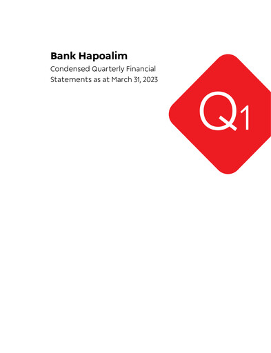 Thumbnail Bank Hapoalim
 Quarterly Report 2023-q1