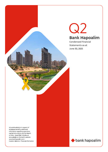 Thumbnail Bank Hapoalim
 Quarterly Report 2025-q2