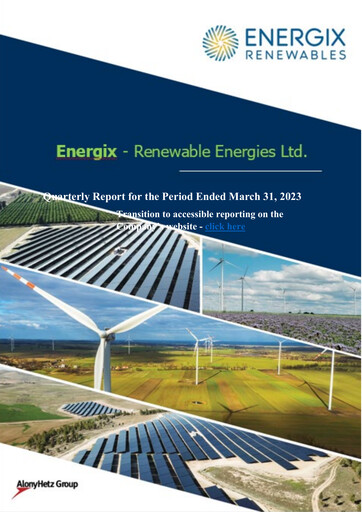 Thumbnail Energix Renewable Energies Quarterly Report 2023-q1