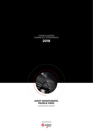 Thumbnail Amot Investment Financial Statement 2018