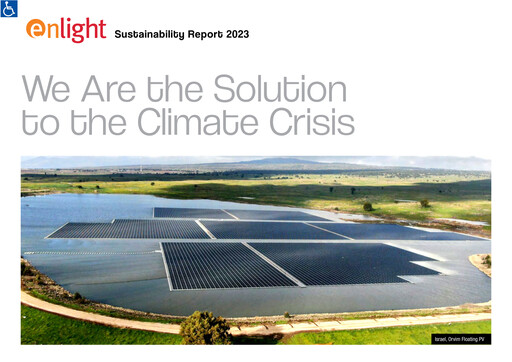 Thumbnail Enlight Renewable Energy ESG Report 2023