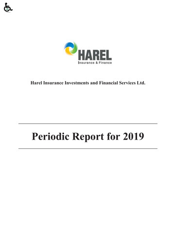 Thumbnail Harel Group
 Annual Report 2019