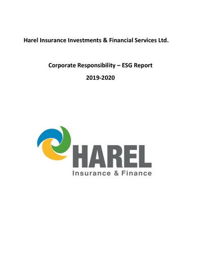Thumbnail Harel Group
 ESG Report 2019-2020