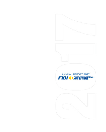Vorschaubild First International Bank of Israel Jahresbericht 2017