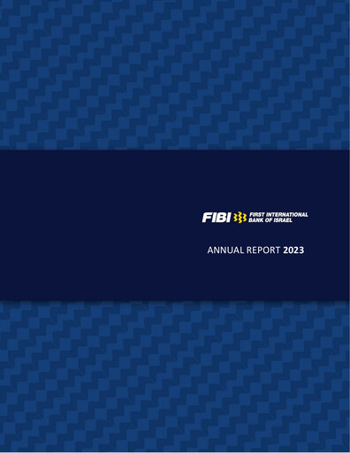 Vorschaubild First International Bank of Israel Jahresbericht 2023