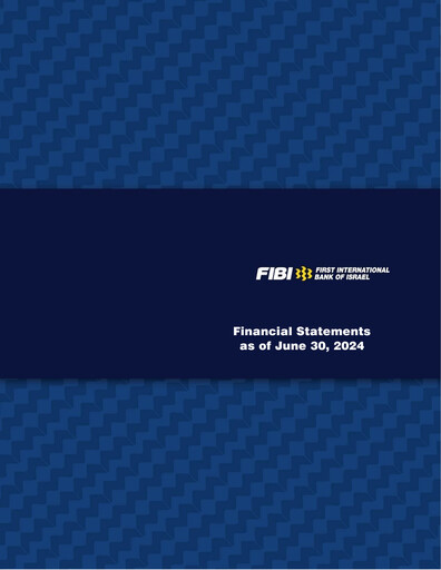 Thumbnail First International Bank of Israel Financial Statement 2024-h1