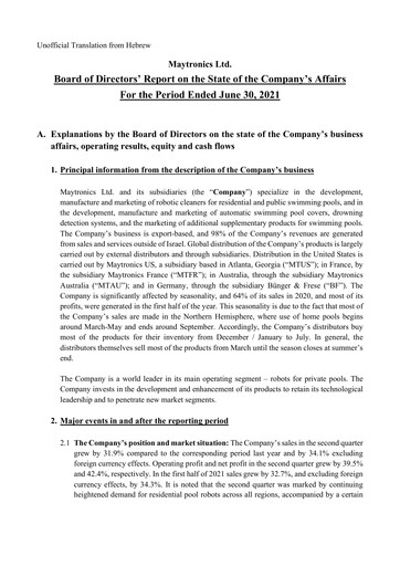 Thumbnail Maytronics Quarterly Report 2021-q2