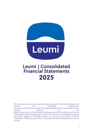 Thumbnail Bank Leumi
 Financial Statement 2025